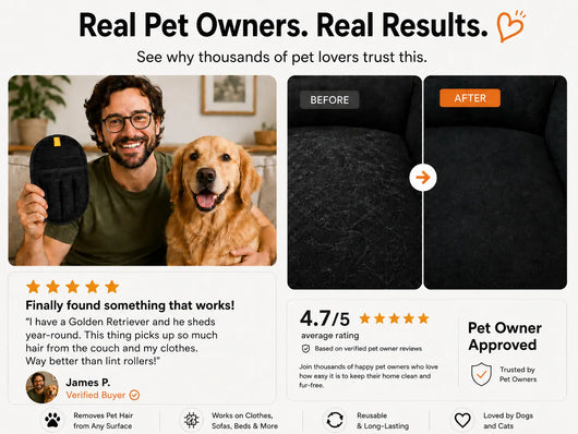 FurCare™ – Reusable Dog Hair Gloves