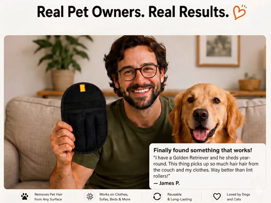 FurCare™ – Reusable Dog Hair Gloves