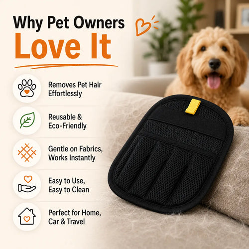 FurCare™ – Reusable Dog Hair Gloves